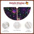 thumbnail image 5 of Kll Multi-Colored Spiders Christmas Tree Skirt 36",Party Decorations Farmhouse For Christmas Decorations Holiday Party, 5 of 8