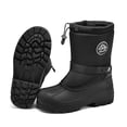 thumbnail image 4 of Bocca Boys Waterproof Snow Boots A1-Black Slip Resistant Winter Boots B7M, 4 of 5