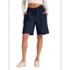 thumbnail image 2 of Pantalones Cortos Holgados con Bolsillos para Mujer, Hasta la Rodilla, para Yoga, Caminar, Hacer Ejercicio, Informales Azul Marino M, 2 of 7
