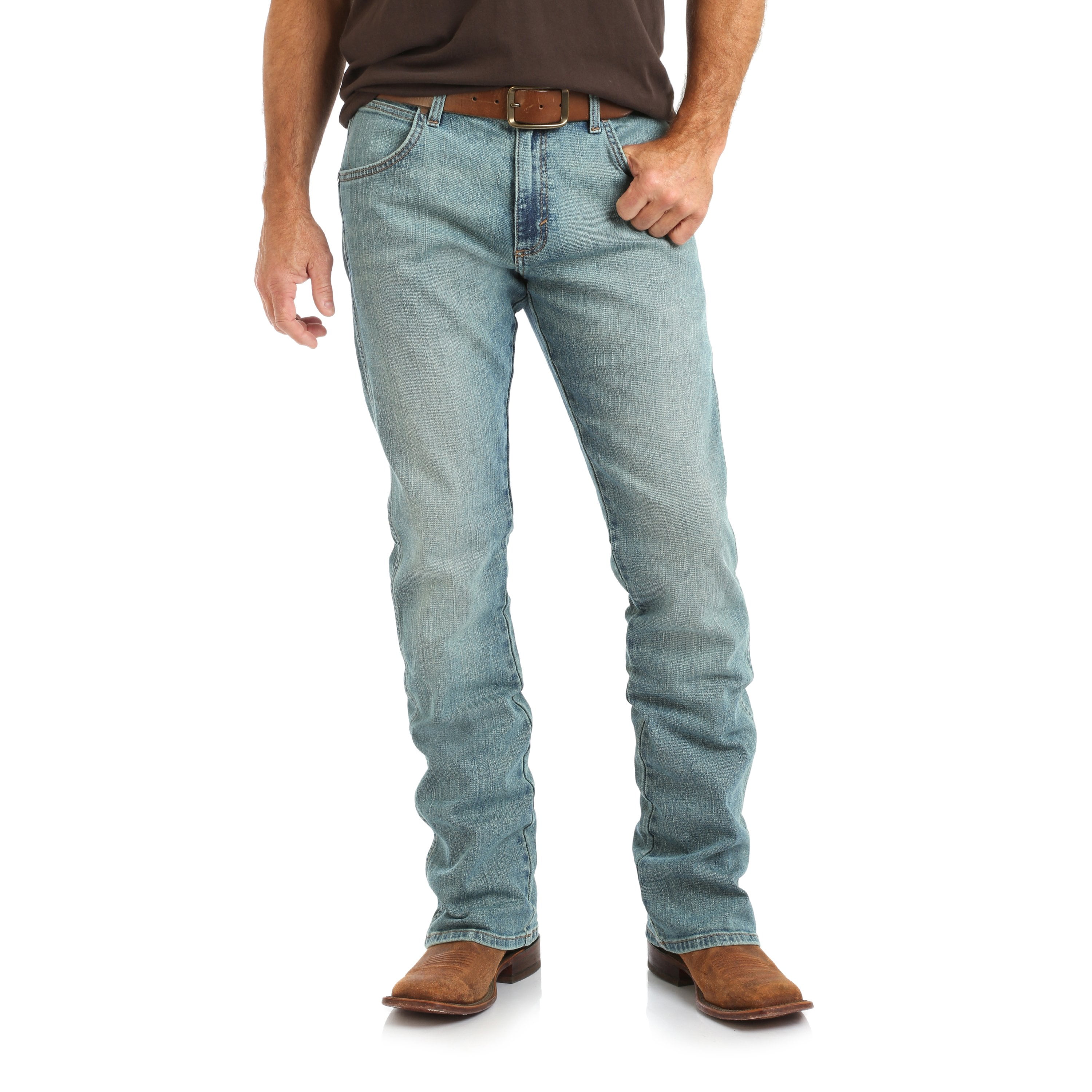 Wrangler - Wrangler Men's Retro Slim Fit Boot Cut Jean, Hubbard, 30X32 - Walmart.com - Walmart.com