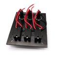 thumbnail image 6 of Boat Switch Panel, Waterproof 3 Gang Toggle Switches with Circuit Breaker DC 12V for Marine Car Truck Yacht, 6 of 10