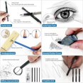 thumbnail image 4 of Set de dibujo H & B, kit de bocetos de 50 piezas con cuaderno de bocetos, 4 of 7