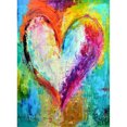 thumbnail image 1 of Wdftyju Kit de pintura por números DIY corazón colorido lienzo pintado a mano cuadro de arte al óleo Wdftyju 3pt7dw0ej8py7wr9, 1 of 9