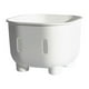 thumbnail image 5 of Otomana de almacenamiento multifuncional, reposapiés otomano para el hogar, taburete de almacenamiento, blanco sin tapa, 5 of 5