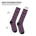 thumbnail image 2 of Lsque Halloween Sweet Candy Pattern Sport Compression Socks for Men & Women 15-20 mmHg Knee High Nurse Pregnant Running Medical and Travel Athletic, 2 of 6