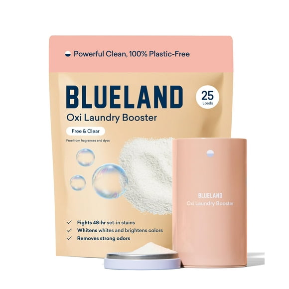 Amplificador de lavandería BLUELAND Oxi sin perfume, 500 ml, 25 cargas