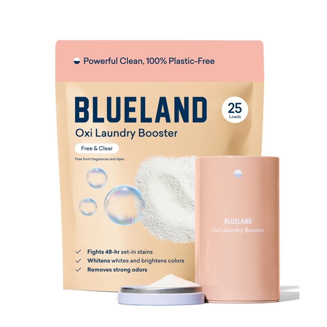 Amplificador de lavandería BLUELAND Oxi sin perfume, 500 ml, 25 cargas