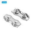 thumbnail image 3 of Unique Bargains 5/64' / 2mm Duplex Bolt Wire Rope, Stainless Steel Simplex Single Bolt for Rigging Railing, Silver Tone 14Pcs, 3 of 7