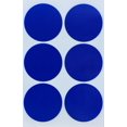 thumbnail image 1 of Royal Green - Coloured Round 2" inch Blue Sticker dot Labels 50mm Permanent Adhesive Label Stickers - 540 Pack, 1 of 6