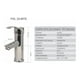 thumbnail image 2 of Llave Mezcladora Monomando para Lavabo Rugo Rugo 23mts, 2 of 8