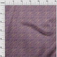 thumbnail image 3 of oneOone Cotton Jersey Purple Fabric Floral Diy Clothing Quilting Fabric Print Fabric By Yard 58 Inch Wide, 3 of 4