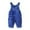 Blue, variant on Krdevn Boys Corduroy Romper Jumpsuit Overall for Baby Toddler Casual Playwear Soft Durable Outfit with Adjustable Straps and Convenient Snap Closure,Size:18-24 Months