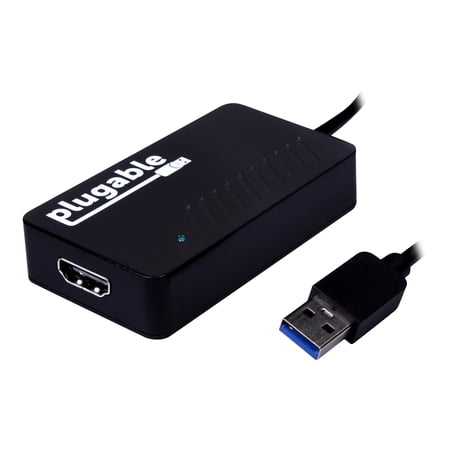 UPC: 0819927010890 | Plugable USB 3.0 to HDMI Video Graphics Adapter with Audio for Multiple Monitors up to 2560×1440 Supports Windows 11  10  8.1  7  XP  and Mac