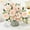 E, variant on Artificial Peony Bouquet,12.6" Pink Faux Peony Silk Flowers Realistic Fake Flower Arrangement for Wedding Centerpieces,Home Table Decor,Bridal Shower,Party,office & Outdoor Garden