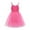 1-Hot Pink1718, variant on Kiijoy Infant Girls Spaghetti Strap Tutu Dress Solid Color Casual Mesh Dress, Sizes 18-24 Months
