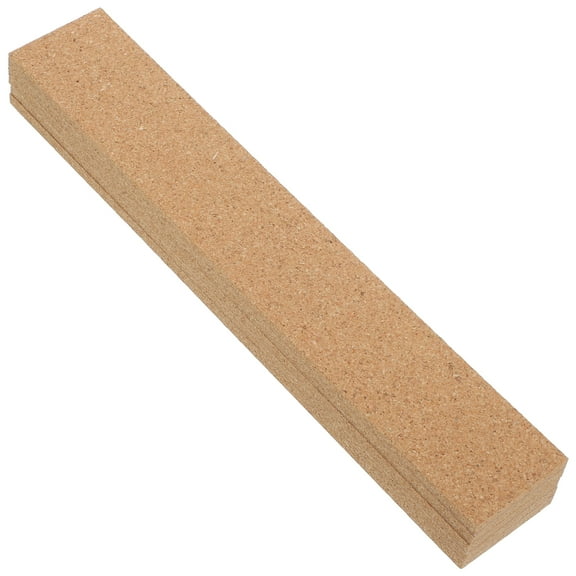 OUNONA 5Pcs Adhesive Cork Bulletin Bars Cork Bulletin Strips Memo Board Strips for Office School