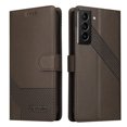 thumbnail image 6 of Dteck for Samsung Galaxy S22 Case, PU Leather Flip Wallet Case with 4 Cart Slots and Kickstand for Samsung Galaxy S22 6.1 inch 2022 Ladies Girls Women Boys Men, Brown, 6 of 12