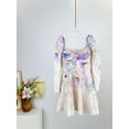 thumbnail image 1 of Zimmermann Dawning Multicolor Hydrangea Corset Dress from our Spring 2025 collection, "Illumination"., 1 of 9