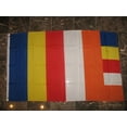 thumbnail image 2 of 3'x5' Buddhist Peace Flag Buddha Banner, 2 of 3