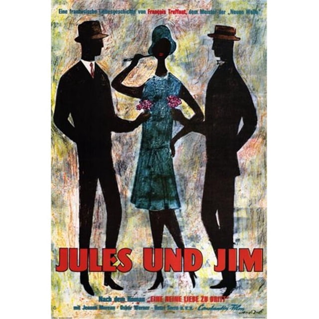 Posterazzi MOV292811 Jules & Jim Affiche de Film - 11 x 17 Po.