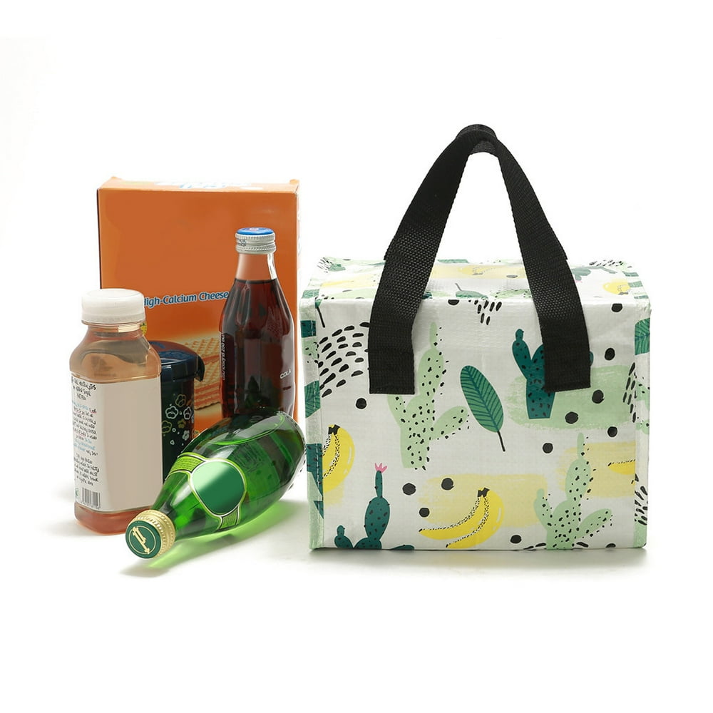 【JCXAGR】Cooler Insulated Lunch Bag Outdoor Camping Picnic Tote Food