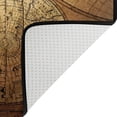 thumbnail image 5 of GZHJMY Vintage Compass World Map Artwork Area Rug Living Room Rugs - 5'3" x4 Abstract Large Soft Indoor Washable Rug Low Pile Carpet for Bedroom Dining Room Office Carpet Runner, 5 of 7