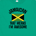 thumbnail image 4 of Inktastic Jamaica Awesome Jamaican Boys or Girls Baby T-Shirt, 4 of 5