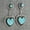 #4, variant on Women Retro 925 Silver Hook Earrings Turquoise Dangle Drop Wedding Party Jewelry-#10