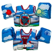 Body Glove Paddle Pals Motion Life Jacket - USCG Approved Kids Vest - Floatie - Plane