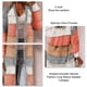 thumbnail image 4 of Cárdigan Casual, Cárdigan Para Mujer Manga Larga Colores Empalmados Para Exteriores ANGGREK Otros, 4 of 5