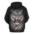 thumbnail image 2 of LAOLIUSN 3D Tiger Graphic Hoodie for Men, All-Over Print Pullover Sweatshirt, Big and Tall Plus Size Streetwear Hoodie with Pocket S-4XL, 2 of 7