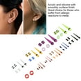 thumbnail image 3 of Ear Gauges Expander Set, 50pcs Ear Stretching Kit Safe  for Men Women, 3 of 8
