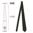 thumbnail image 2 of Balery Mardi Gra Geometric Corbata Clásica de Seda para Hombre, Corbata Tejida Jacquard, Corbatas Formales para Negocios y Bodas, 2 of 7
