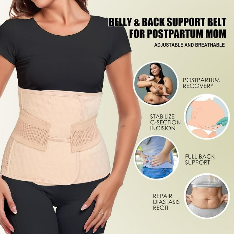 Postpartum Belly Band – Postpartum Belly Wrap, Abdominal Binder