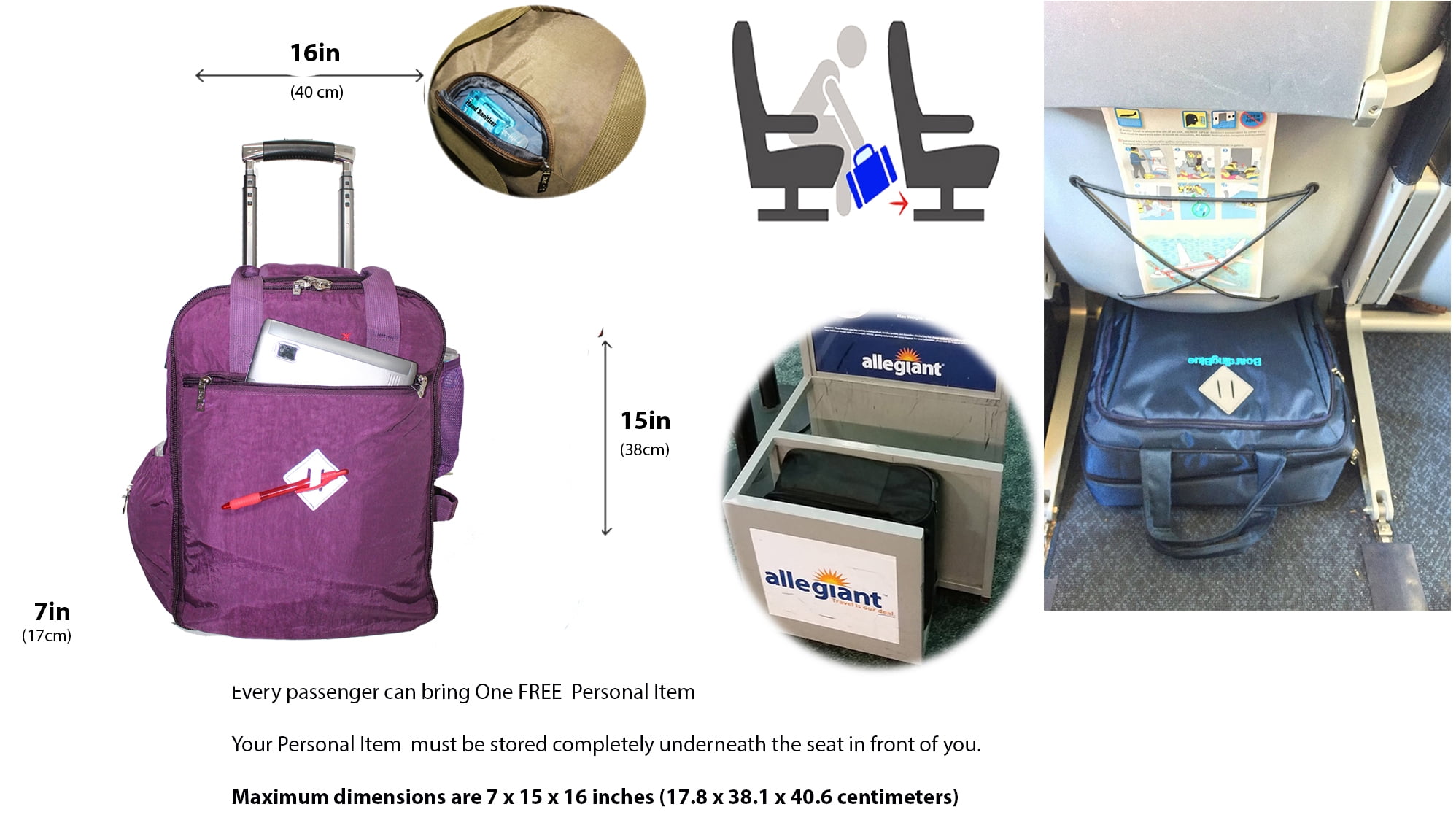 Top more than 71 allegiant airlines bags best in.duhocakina