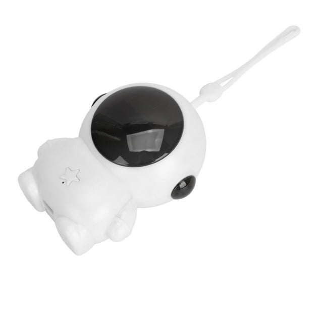 Portable Hand Warmer Electric Heater USB Rechargeable 3 Gears Temperature Spaceman Shape Builtin Battery Quick Heating 4 to 8 Hours Continuous Warmth 1200mAh Lithium Battery