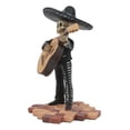 thumbnail image 2 of Ebros Day Of The Dead Skeleton Wedding Mariachi Bass Player Statue 5.25" Tall Traditional Folklore Mexican Musician Sculpture, 2 of 4