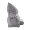thumbnail image 3 of Peachwell Triangular Reading Bed Rest Pillow Large Bolster Cushion Headboard Backrest Wedge Pillow with Two Detachable Roll Pillows for Neck & Lumbar Support (Chalk Grey, Queen: 59 x 8 x 20 inches), 3 of 7