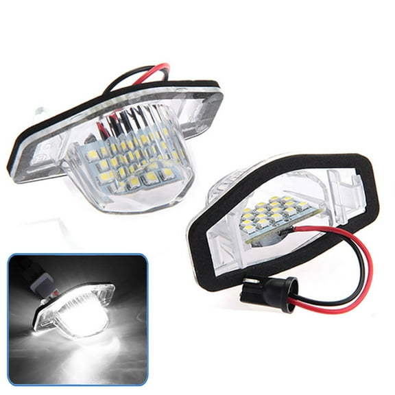 Furulu 1Pair 34102SLNA01 License Plate Lights For Honda CR-V 2007-2016 Fit 2007-2020
