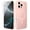 Pink, variant on ELEHOLD Slim Magnetic Mag-Safe Case for iPhone 16e, Shockproof Matte Protective Drop Protection Anti-Fingerprint Grip Camera Lens Bumper Case Cover with Screen Protector,Black