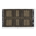thumbnail image 4 of Better Homes & Gardens Black & Natural Interlocking Jute 30" x 46" Accent Rug, 4 of 11