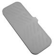 thumbnail image 6 of Soap Dish Soap Cleaning Storage Keep Soap Dry for Home Bathroom Kitchen Silicone Dark Gray 23x10cm, 6 of 7