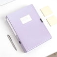 thumbnail image 6 of Thickened Polypropylene A4 Foldable File Box with Writable Label Panel, Multiple Spine Widths for Document Storage Organization, 6 of 6
