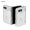 White, variant on Compatible with iPhone Duo PC Case, Semi-Transparent Sparkle Foldable Phone Cover, Shock-Resistant Fingerprint-Proof Protective Case, White