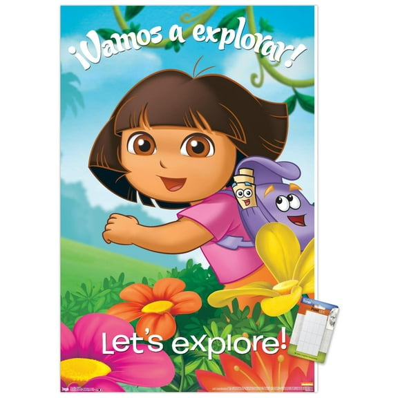 Nickelodeon Dora The Explorer - Explore Wall Poster, 22.375" x 34"