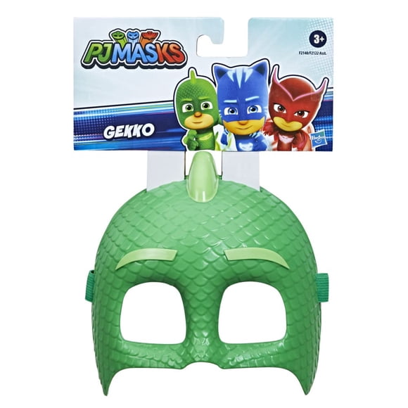 Máscara de disfraz PJ Masks Hero Mask Gekko para niños mayores de 3 años PJ Masks PJ Masks