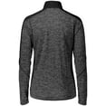 thumbnail image 7 of Holloway Sportswear L Boys ELECTRIFY 1/2 ZIP PULLOVER Black Heather/Black 222642, 7 of 7