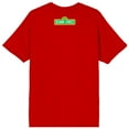 thumbnail image 2 of Sesame Street Elmo Face Men's Red Short Sleeve Tee-XXL, 2 of 4
