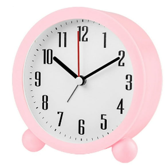 CCOCC Alarm Clock,Precise Desk Clock,Quiet Alarm Clocks for Bedrooms,Portable Alarm Clock with Night Light
