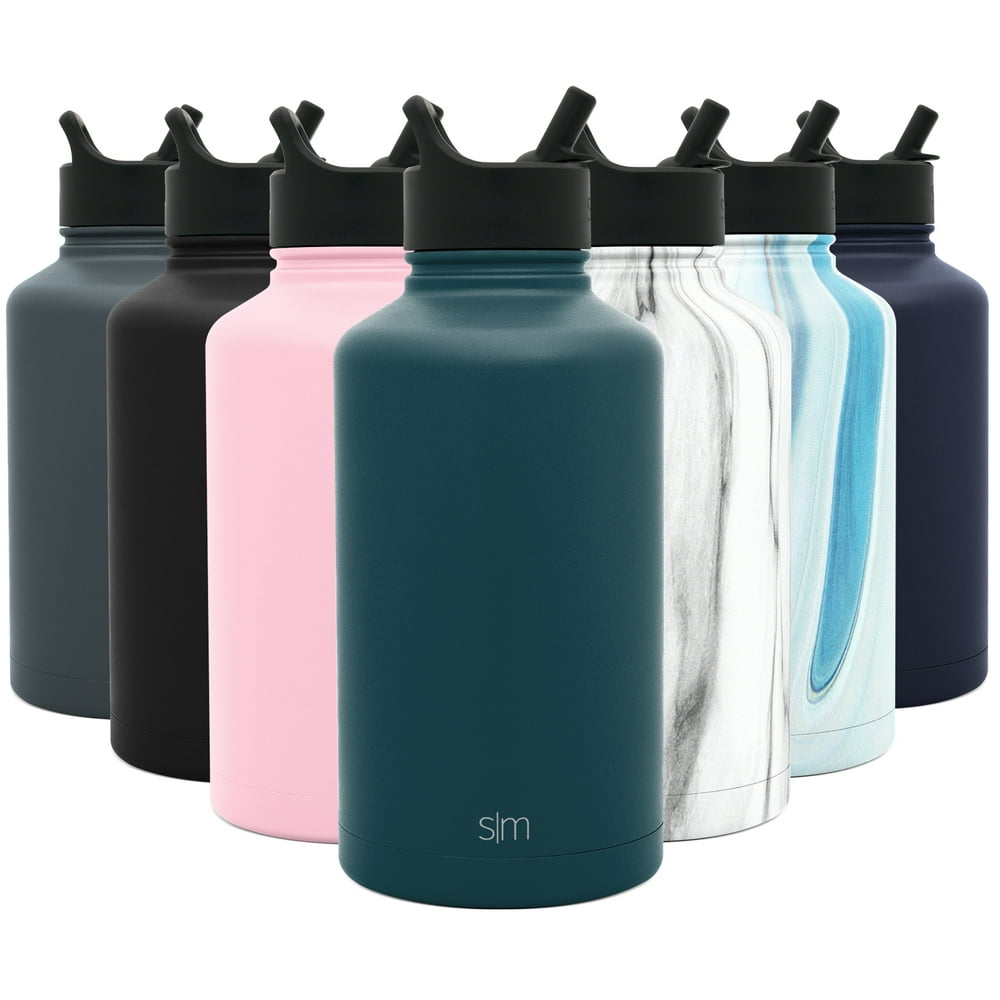 Simple Modern 64 oz Summit Water Bottle with Straw Lid Hydro Vacuum Insulated Flask Double